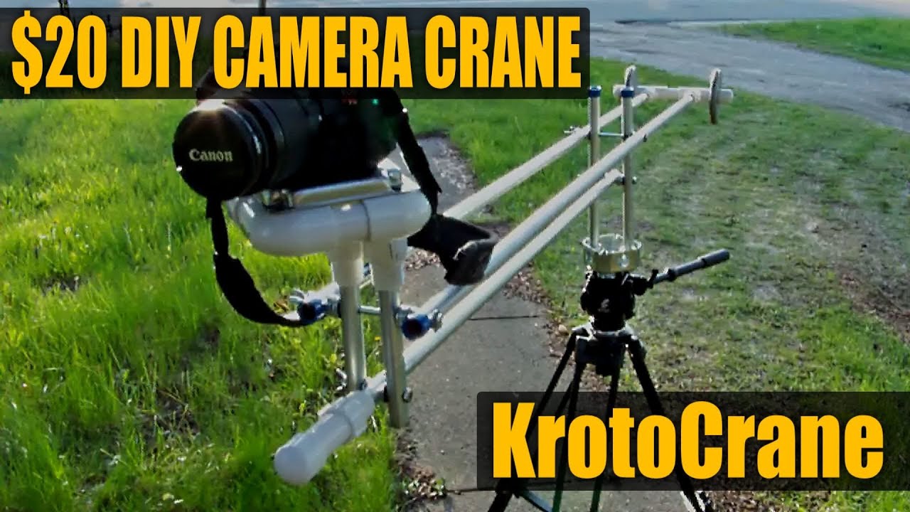 DIY Camera Crane / Jib $20 - KrotoCrane