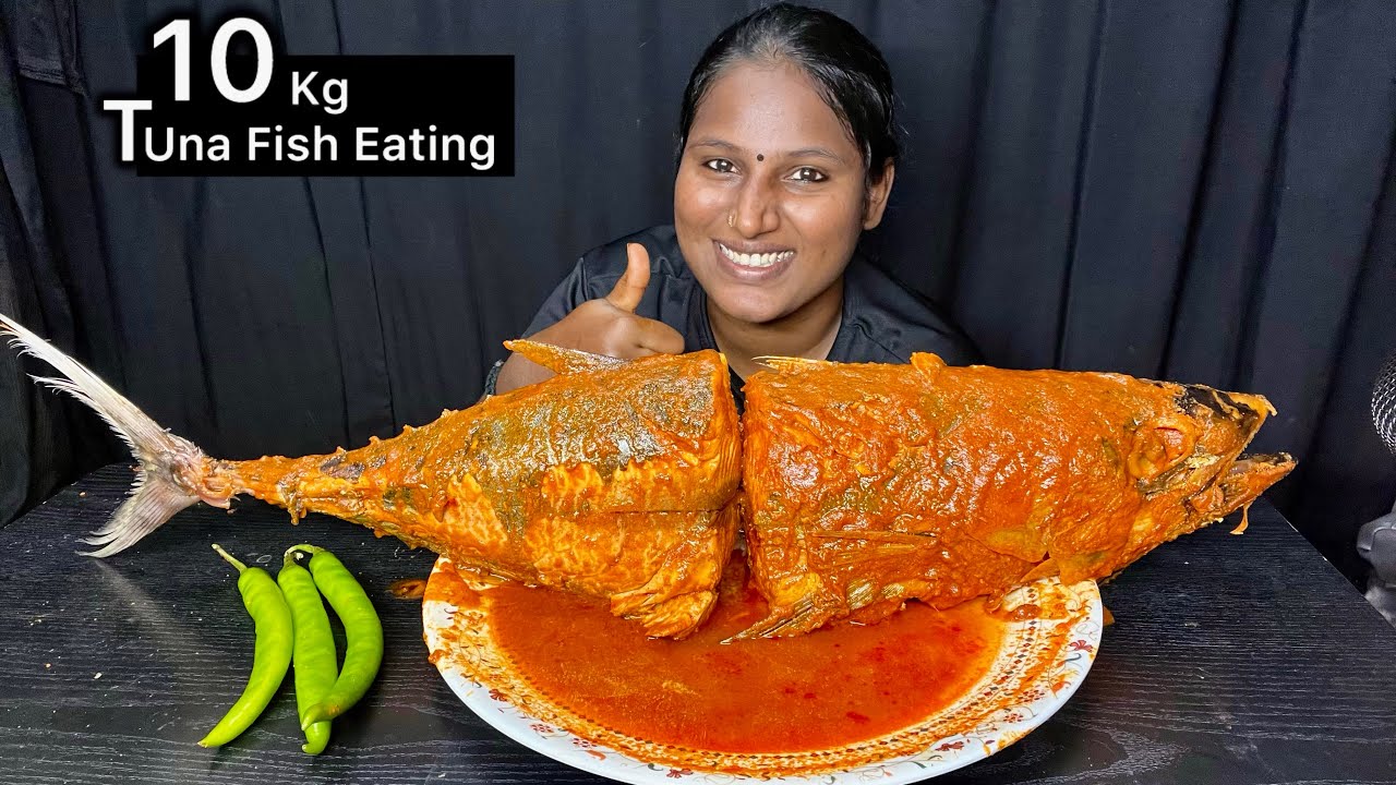 10 kg Tuna Fish Eating Challenge | Video 156