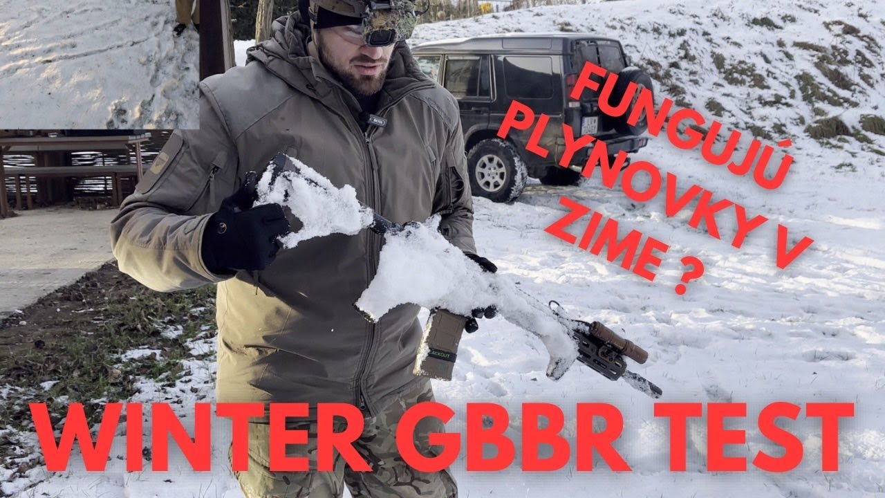 Fungujú plynovky v zime ? Winter GBBR Test