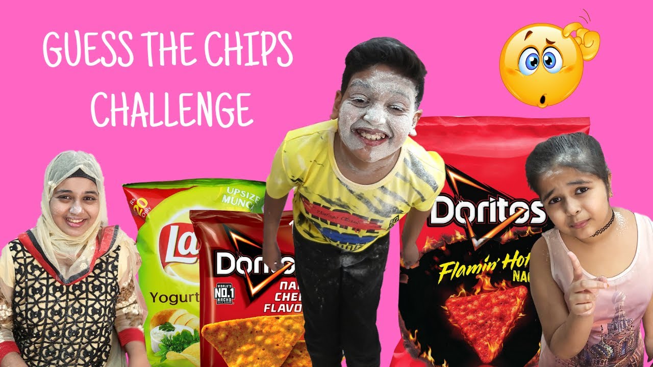 GUESS THE CHIPS CHALLENGE | FUNNY KIDS | CHILDREN ACTIVITIES