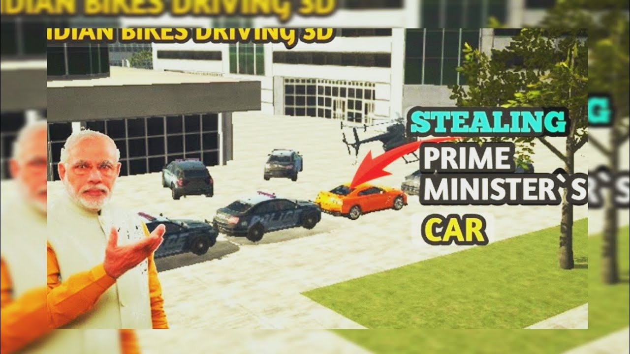 Stealing prime minister car