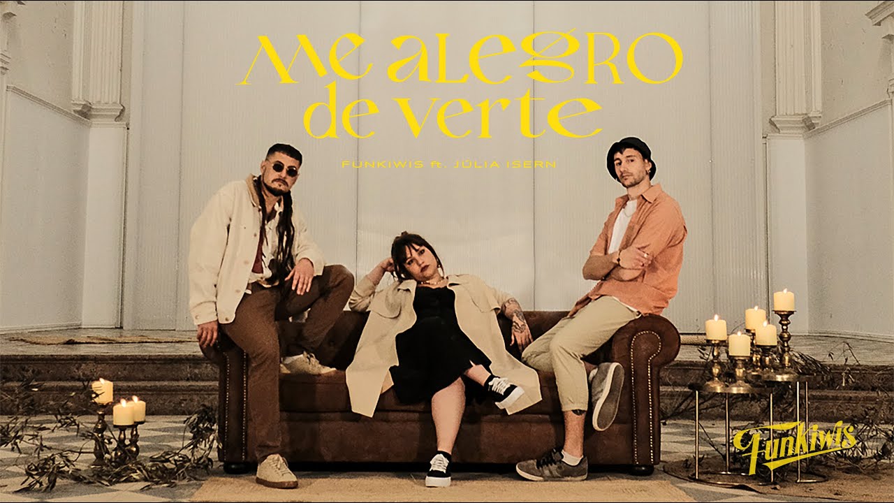 FUNKIWIS | Me Alegro de Verte ft. Lia Kali | VIDEOCLIP OFICIAL