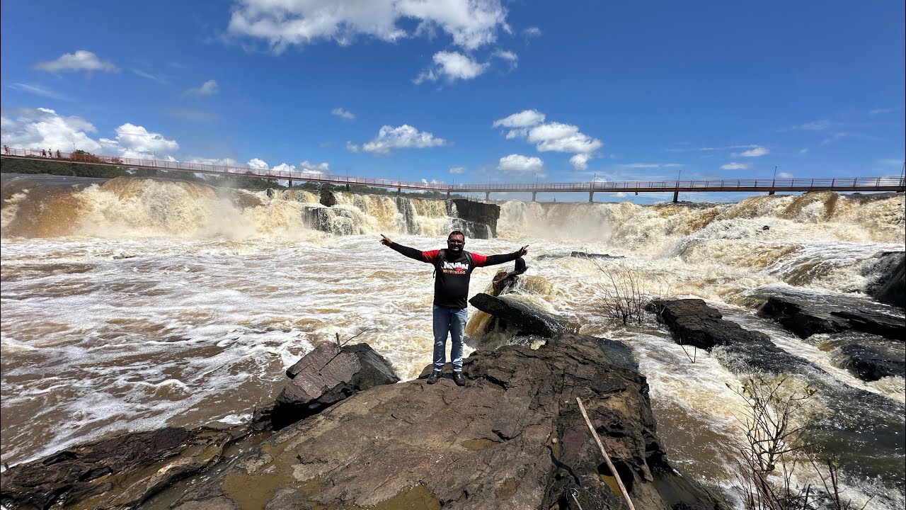 Cachoeira do Urubu Esperantina no Piauí no dia 01/05/2024