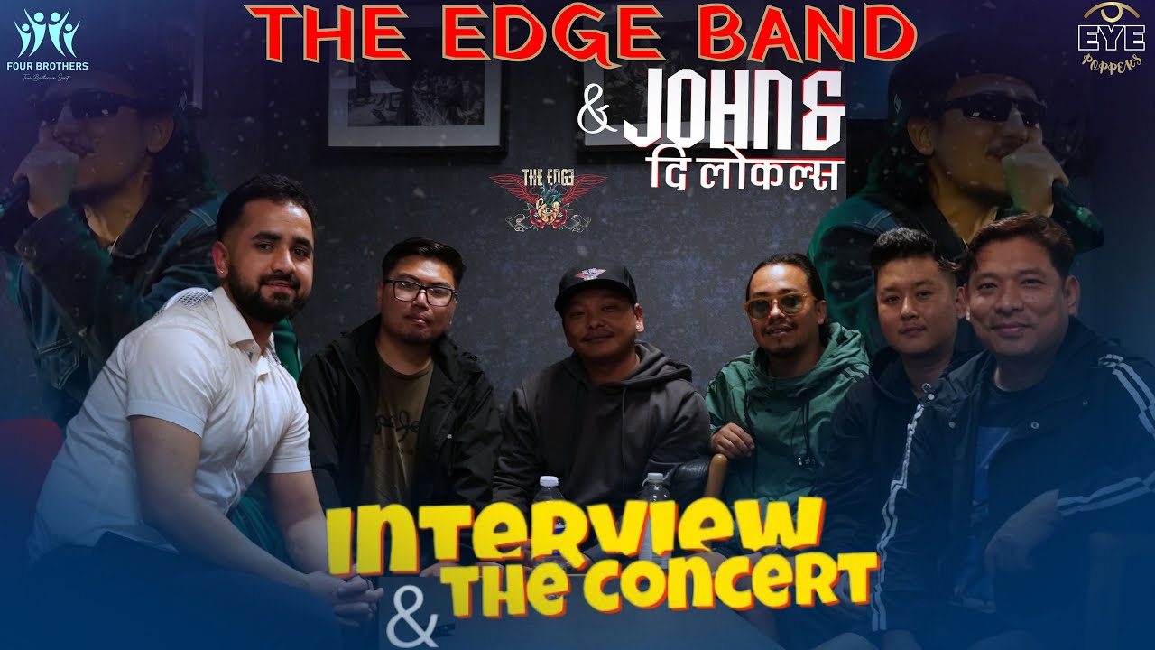 The Edge Band & John & The Locals  || Interview and Premiere in Denmark || John Rai | Jeewan Gurung