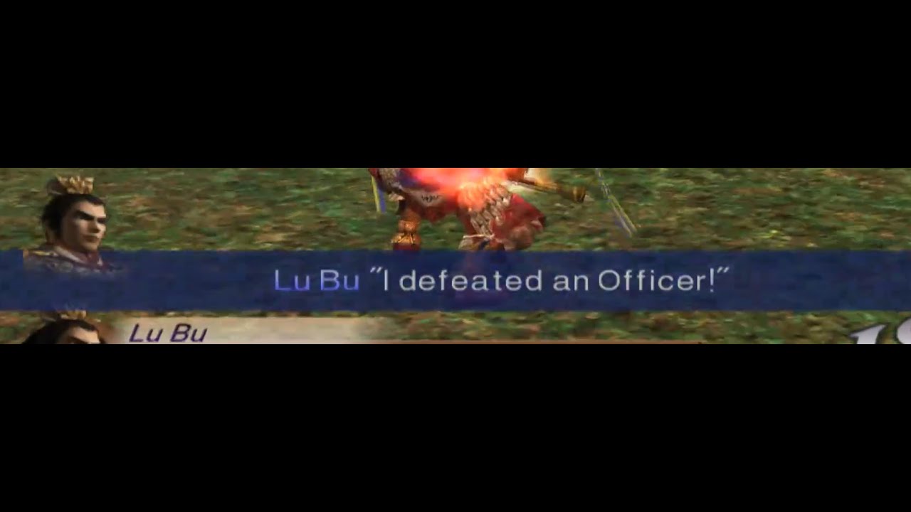 Dynasty Warriors 3 - All Officer Defeated Quote Compilations