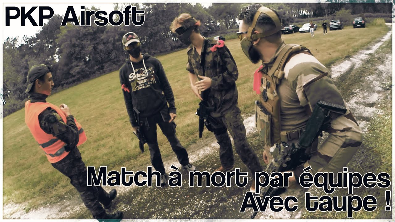 PEACEKEEPER AIRSOFT - MATCH A MORT PAR ÉQUIPES AVEC TAUPE !