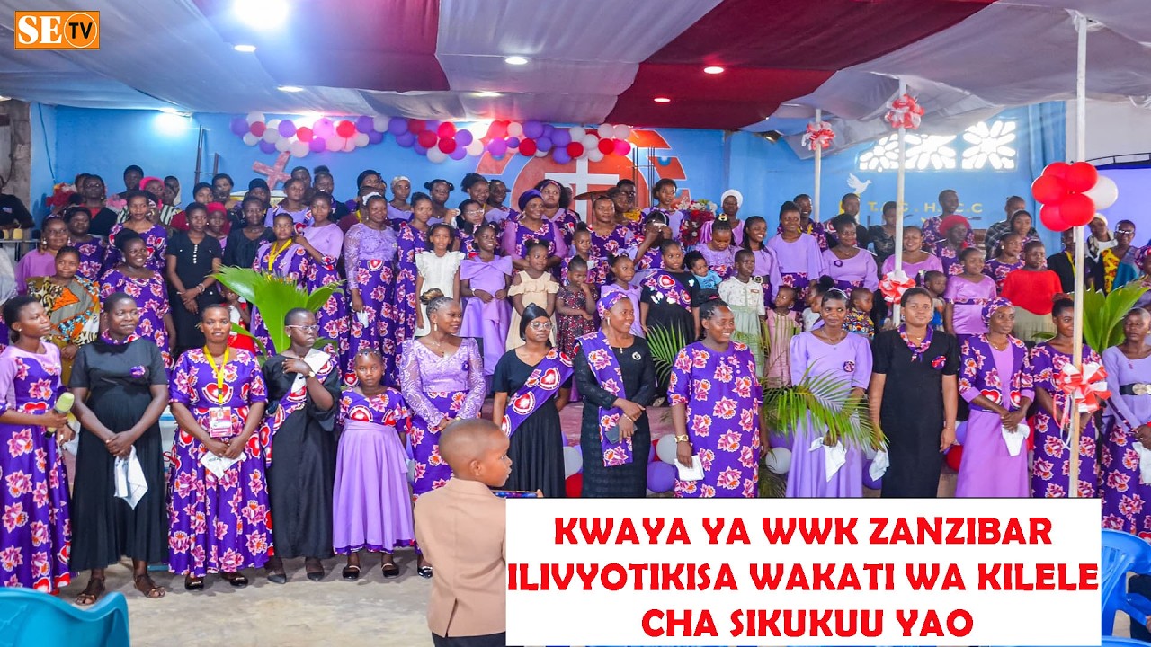 KWAYA YA WWK ZANZIBAR ILIVYOTIKISA WAKATI WA KILELE CHA SIKUKUU YAO