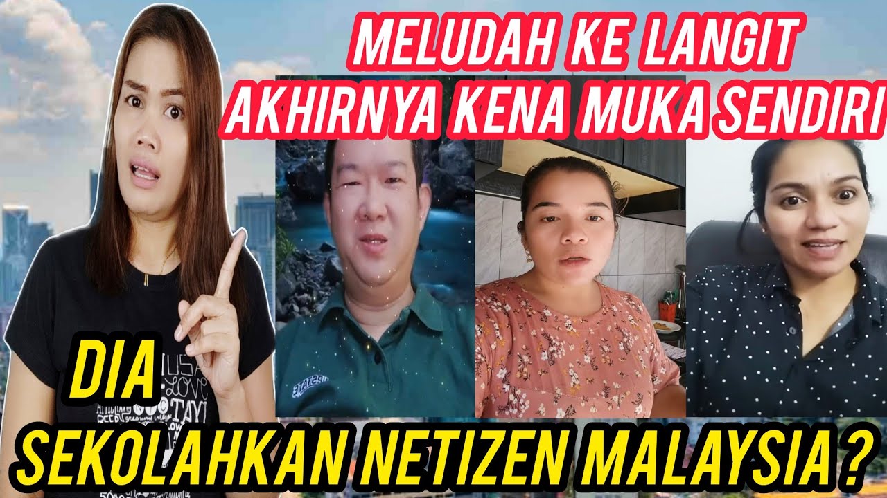 TIKTOKERS INDONESIA INI KONONNYA NAK SEKOLAHKAN ORANG MALAYSIA⁉️