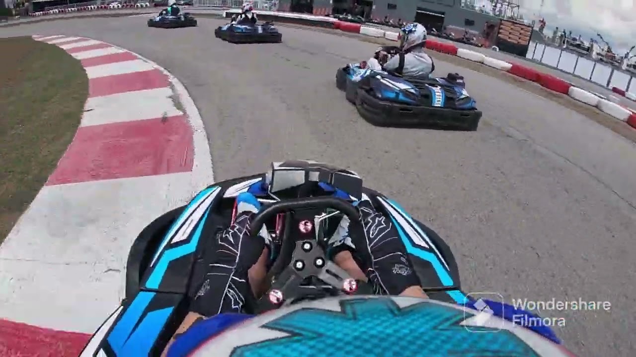 Victor Plaza on Board Karting Coma Ruga. Race 1 Grupo 4