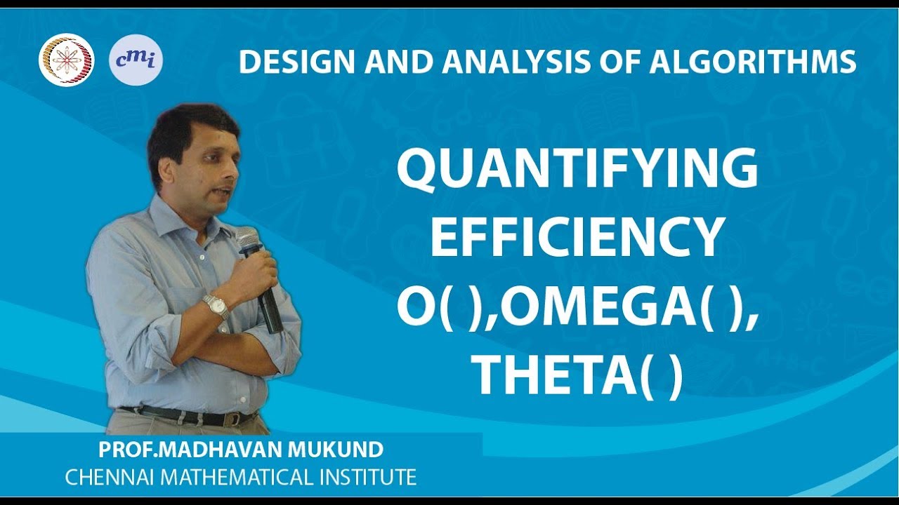 Quantifying efficiency: O( ), Omega( ), Theta( )