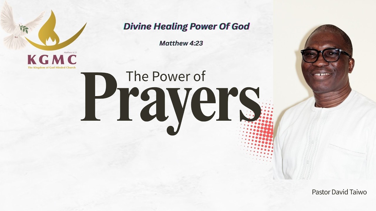 The Divine Healing Power of God.