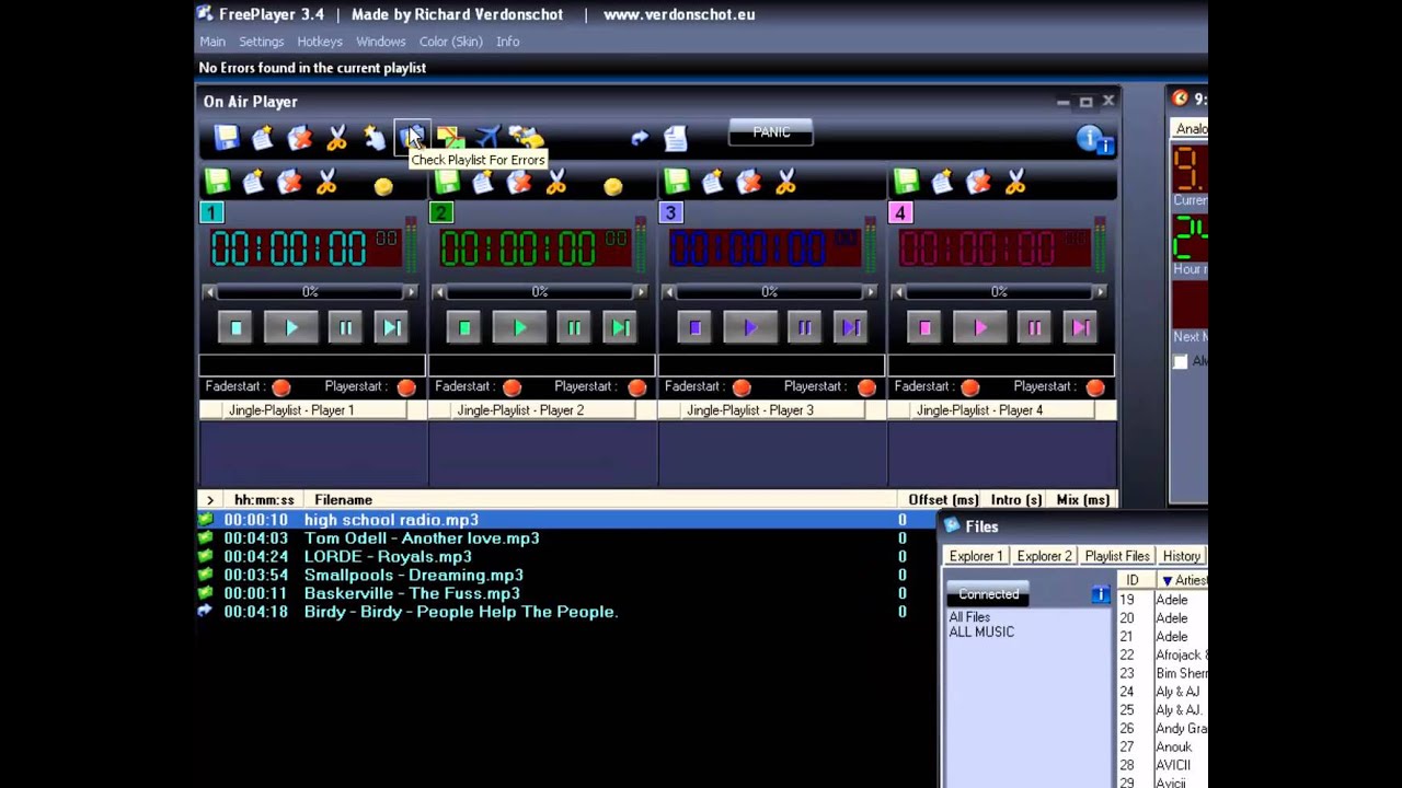 [FREEPLAYER] [TUTORIAL] 03P1 - Playlist maken+ Opslaan