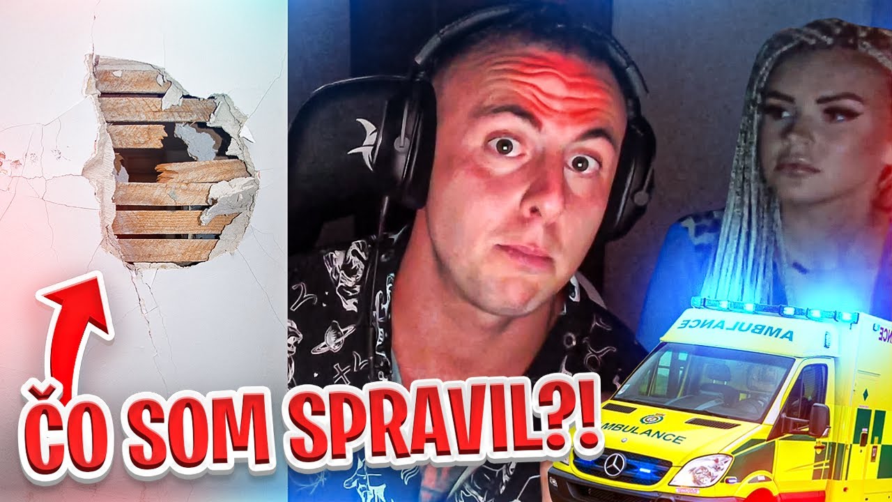 JEBOL SOM HLAVOU DO M&Uacute;RU | TO NAJLEP&Scaron;IE Z DRUNK STREAMU