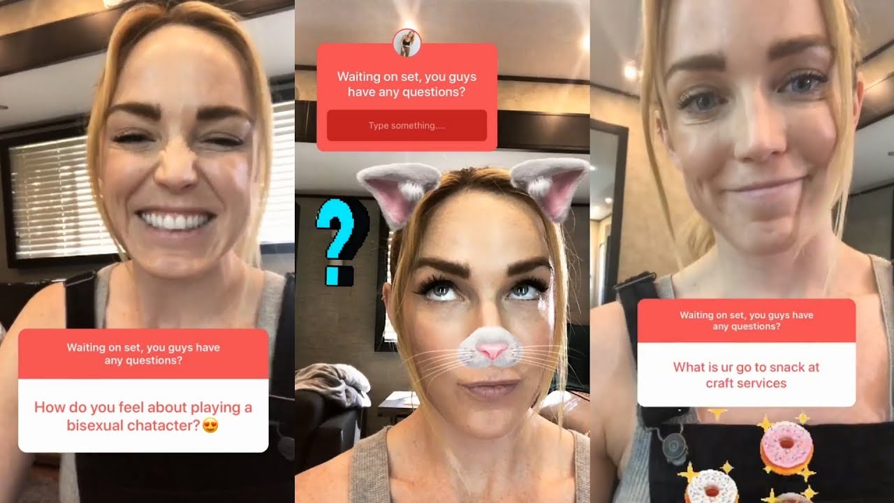 Caity Lotz | Instagram Story | 30 July 2018 [ Answer Fan Questions ]