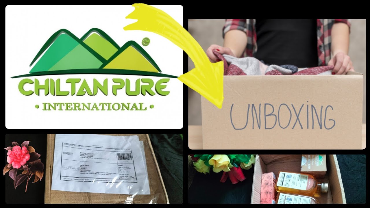 UNBOXING || Unboxing video of Chiltan Pure Organic Products || Authentic Review about their products