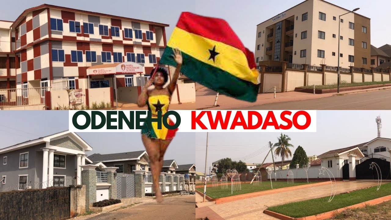 Cleanest Odeneho Kwadaso Estate Homes & Neighbourhood in Kumasi.