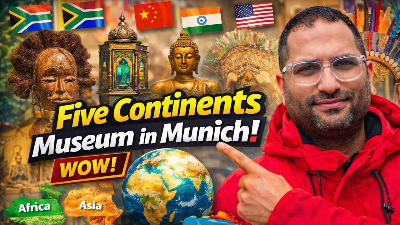 Five Continents Under One Roof 😮 | Museum of Five Continents Munich Vlog 🇩🇪