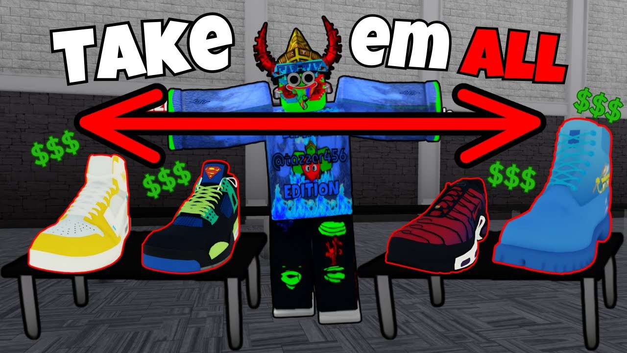 Selling RARE Shoes in Roblox for Profit (Sneaker Resell Simulator)