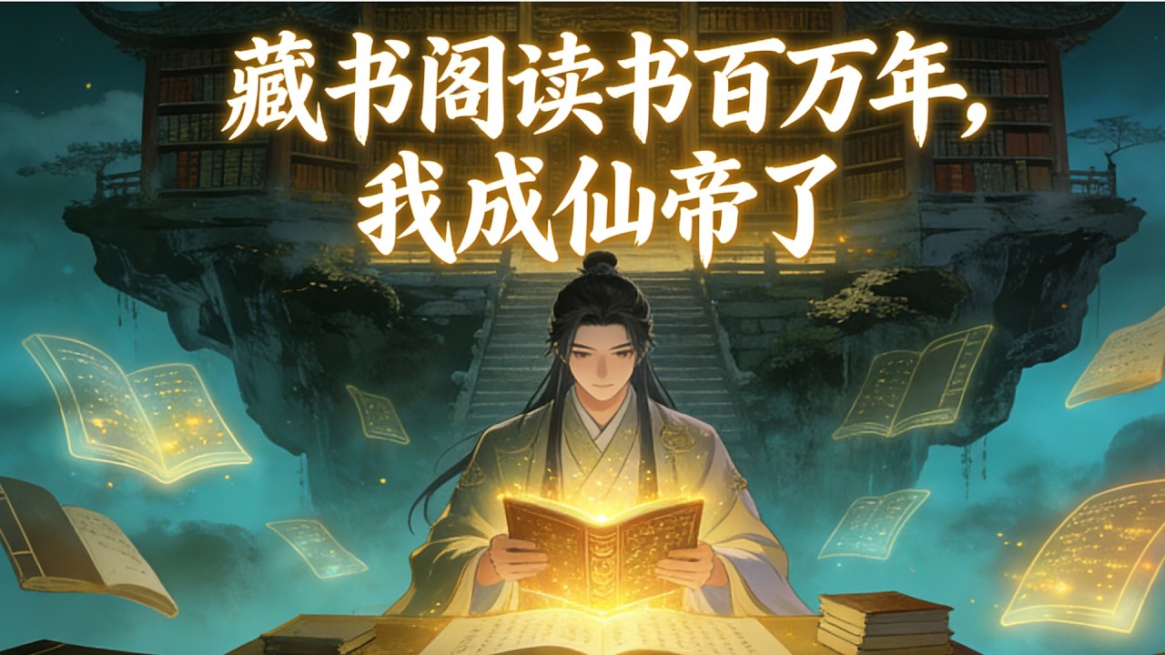 【藏書閣讀書百萬年，我成仙帝了】萬族林立，人族羸弱，林凡持讀書系統守在藏書閣。有一日，萬族來攻，有劍出藏書閣，一劍光寒十九洲！