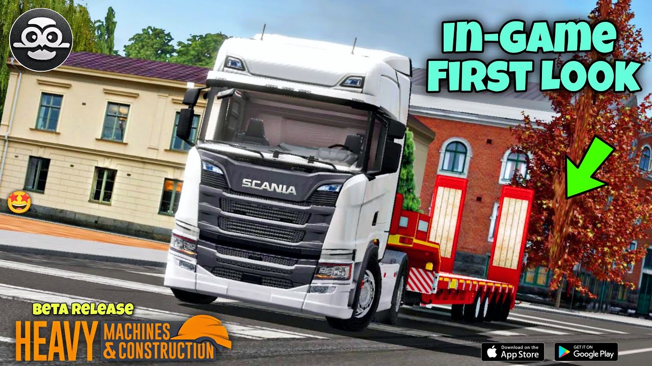 Heavy Machines & Construction @webperongames | Close Beta Release | In-game First Look | New Game