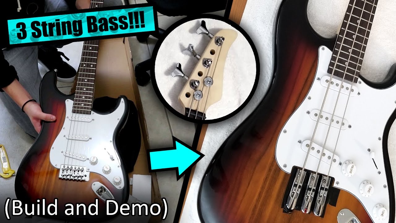 Guitar To Bass Conversion (...and Tone Demo)