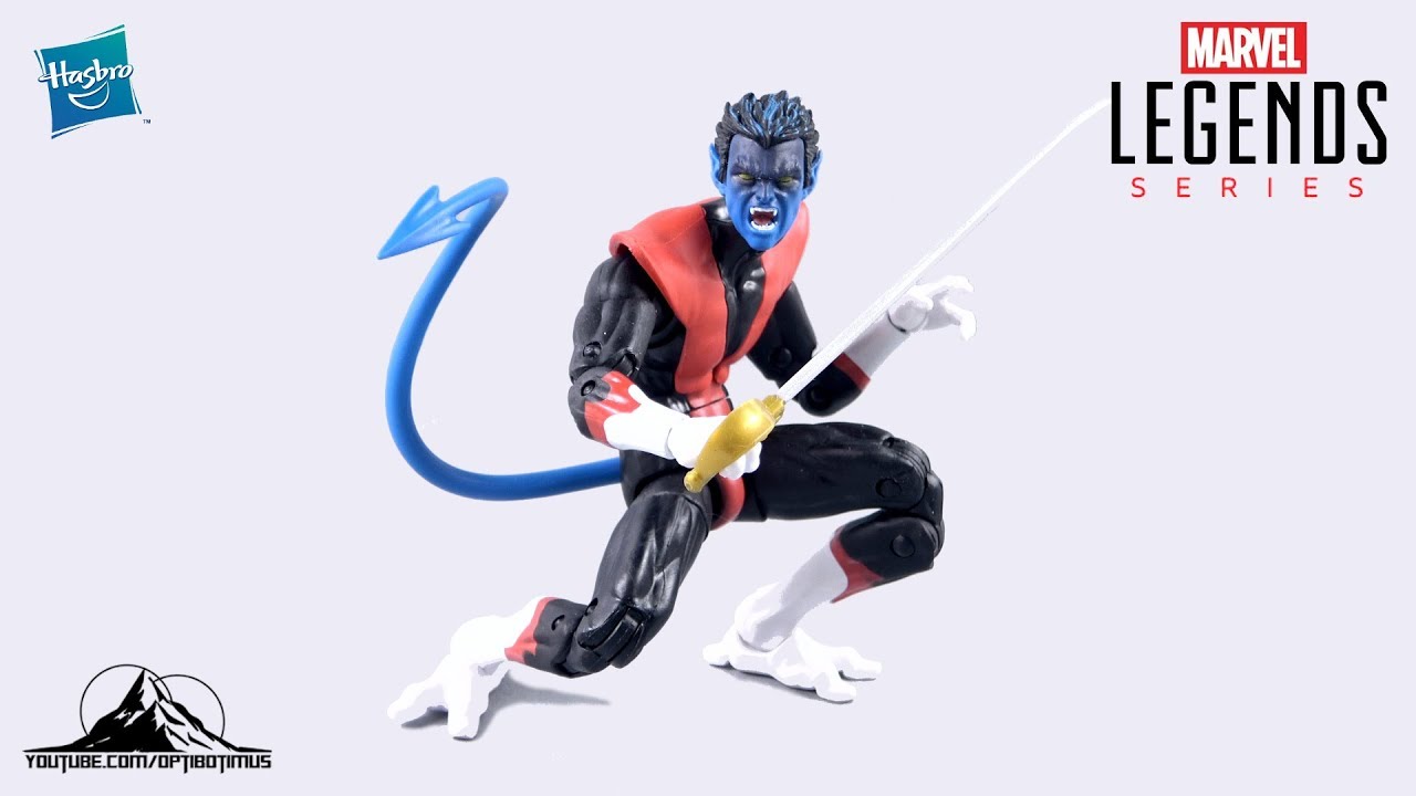 2019 X-Force Marvel Legends Nightcrawler (Wendigo BAF) Video Review