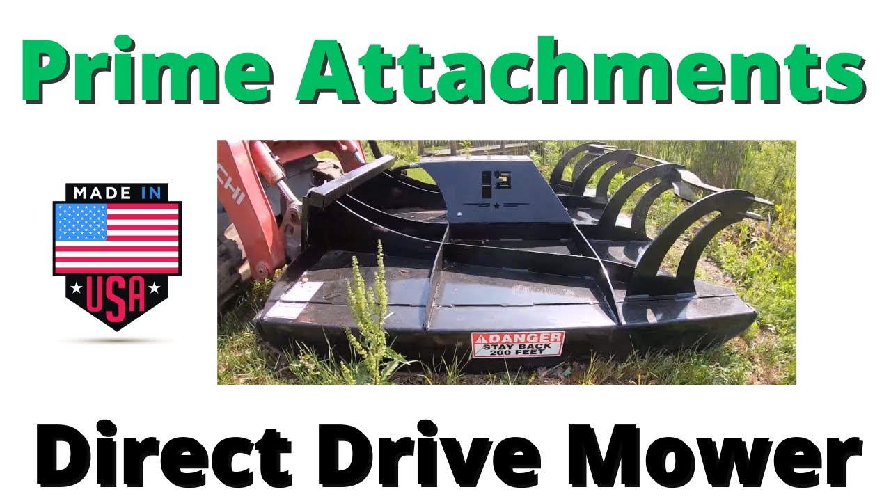 Prime Attachment Direct Drive Brush Mower