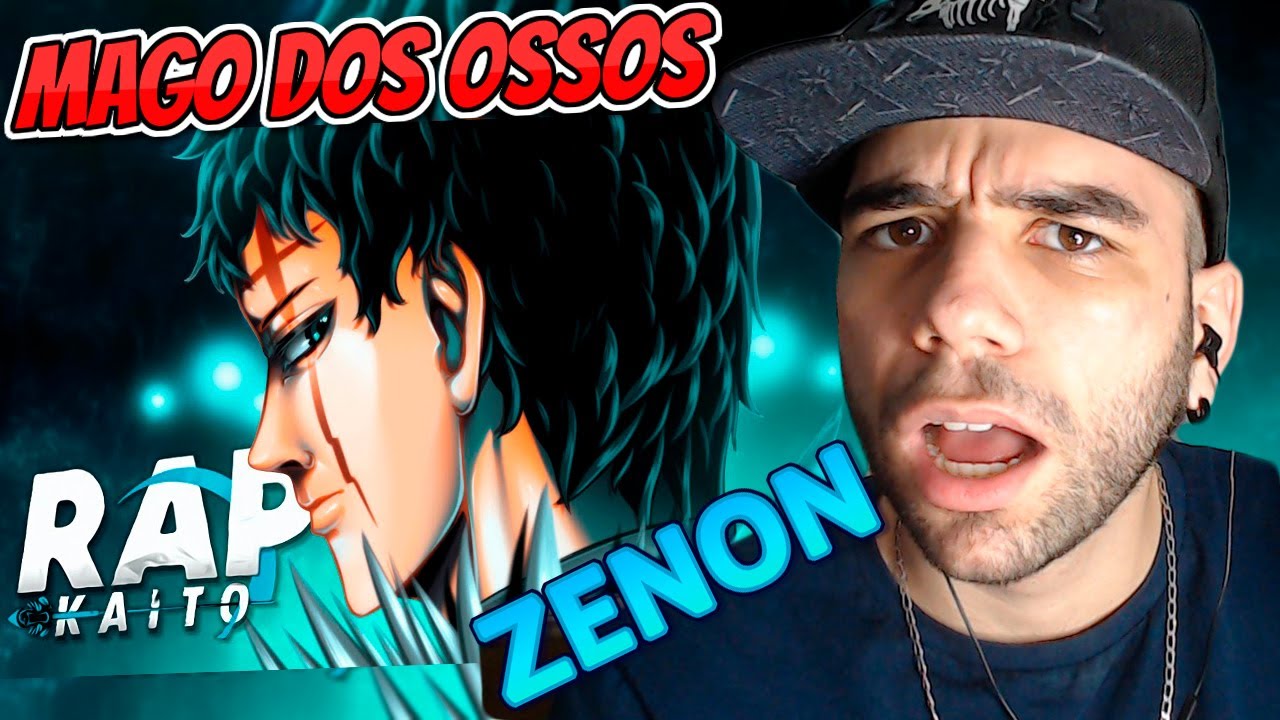 REACT - RAP Mago dos Ossos | Zenon Zogratis (Black Clover) | Kaito