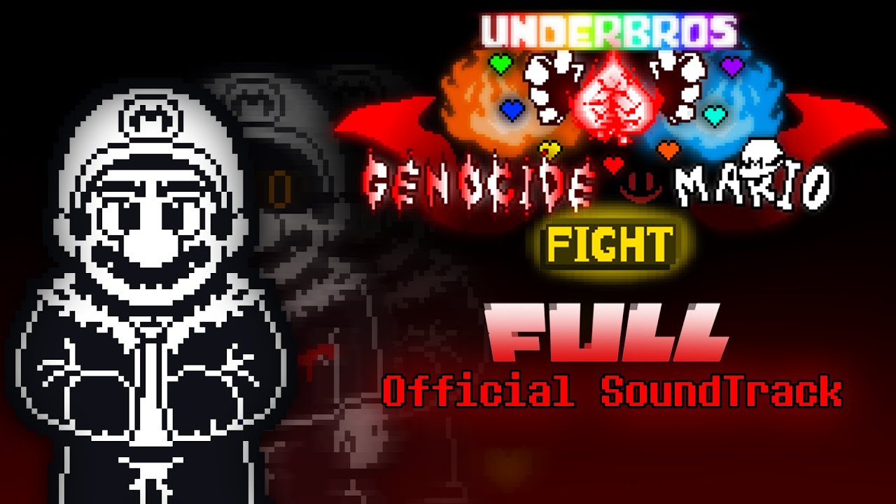 [UnderBros] Genocide: Mario fight | Full OST