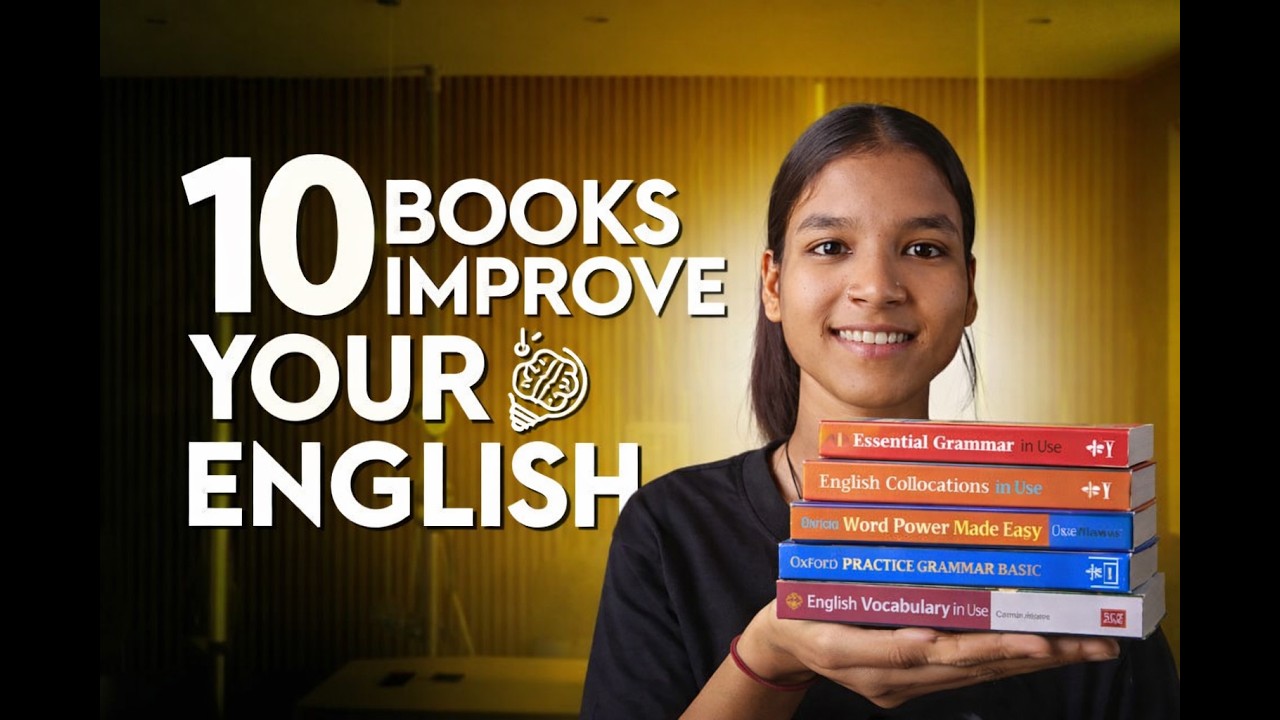 10 Easy Books for Beginners + 10 Intermediate Books | Improve English Fast🗣️📚
