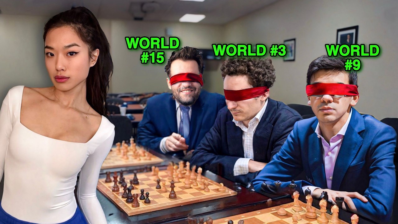 I Blindfolded World's Top Grandmasters And Made Them Play Me