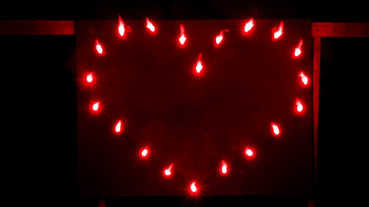 Pyroland Lichterbild   Herz