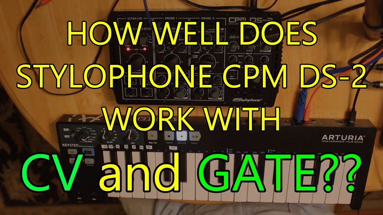 Stylophone CPM DS-2 Drone Synth CV/Gate Test