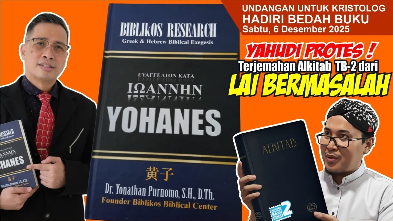 Part 3] Rabbi Yahudi Protes! Terjemahan Alkitab TB-2 dari LAI Bermasalah || Nabi Ismael di Neraka!