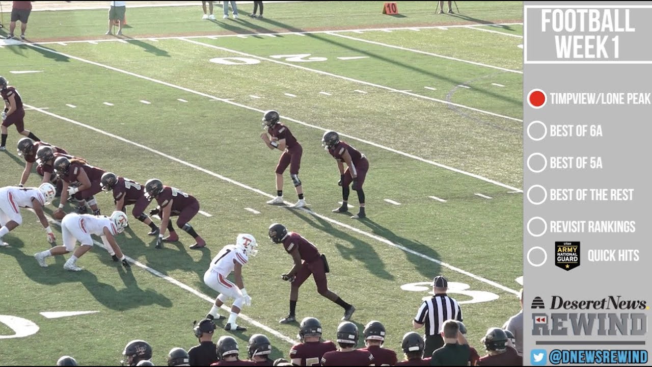 Deseret News Rewind: Recapping Week 1 of the Utah high school football season