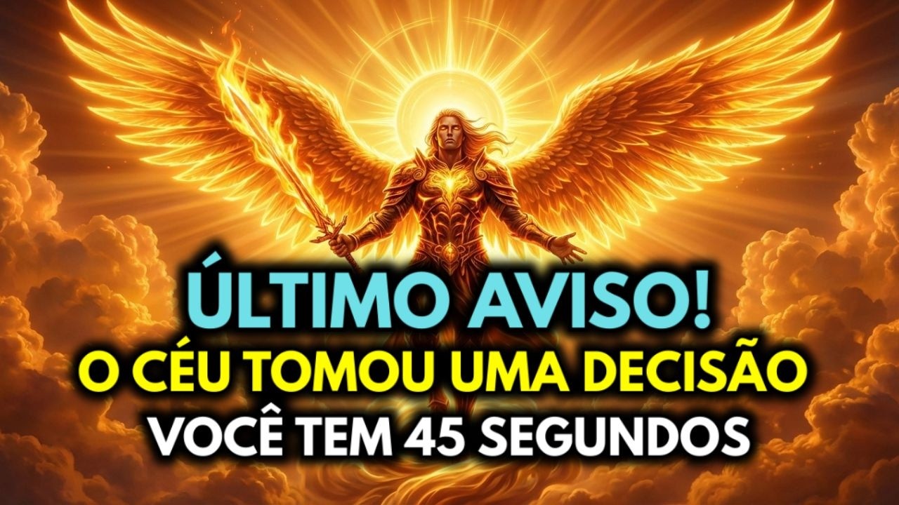 🔴 FALTAM APENAS 7 MINUTOS — O ARCANJO MIGUEL ESTÁ CHORANDO DE ALEGRIA: O COFRE SECRETO DO CÉU...