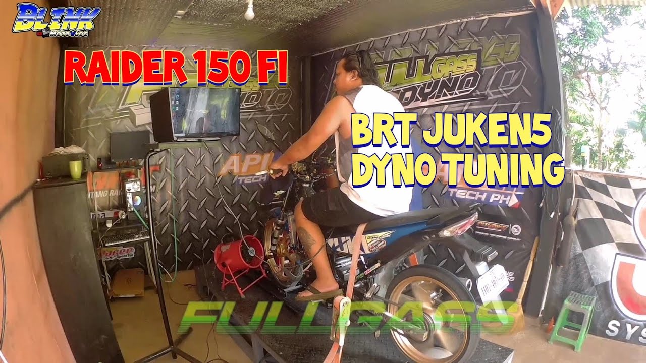 Raider 150 fi Dyno Tuning | BRT Juken 5 Tuning