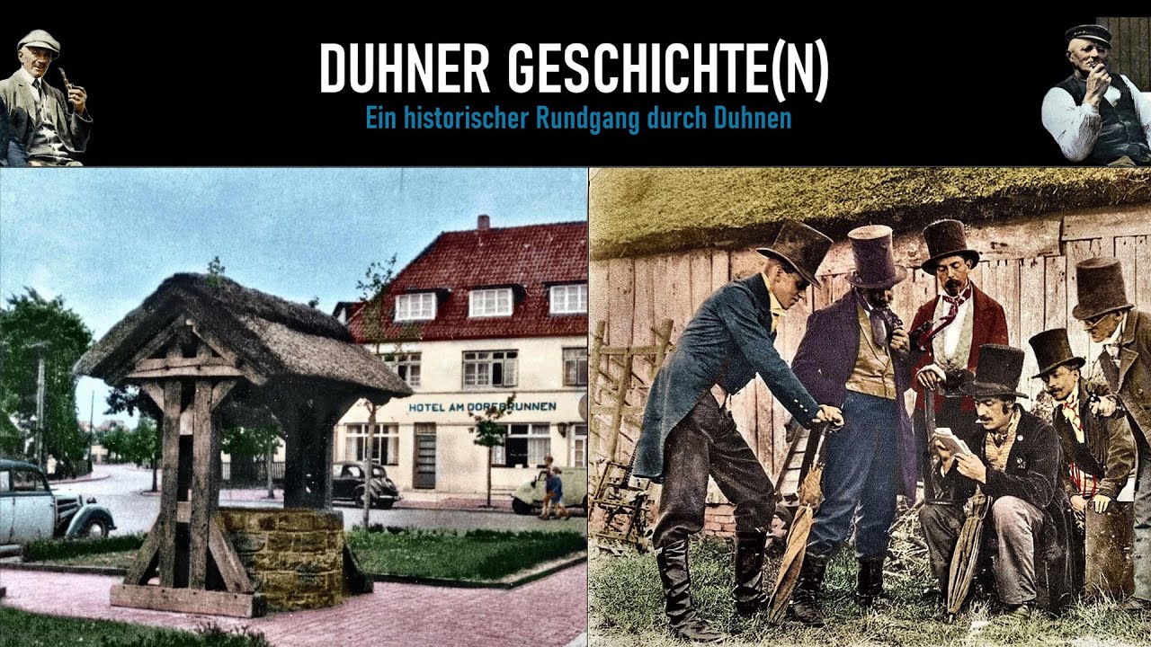 Station 01: Dorfbrunnenplatz | ⛲ Ein historischer Rundgang durch Duhnen