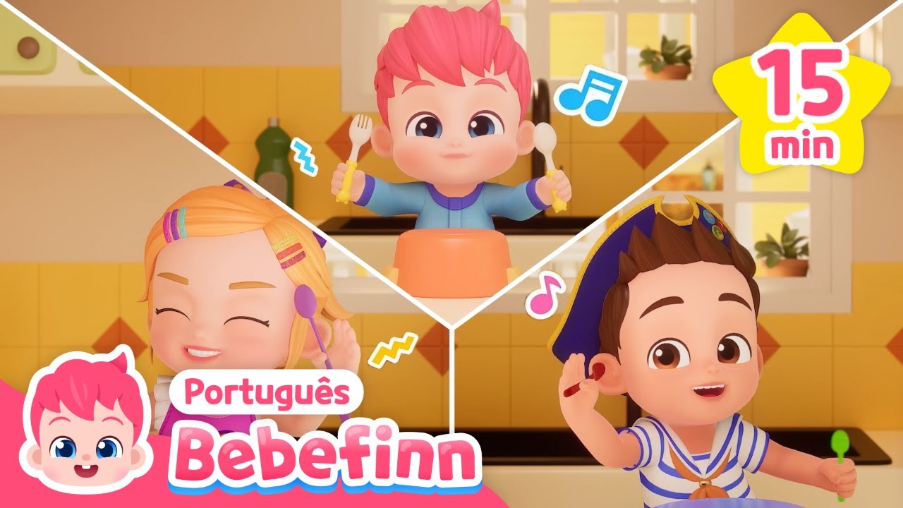 Somos Musicistas! 🎹🎸🥁🎺 | Brincando de Música | + Completo | Bebefinn em Português - Canções Infantis