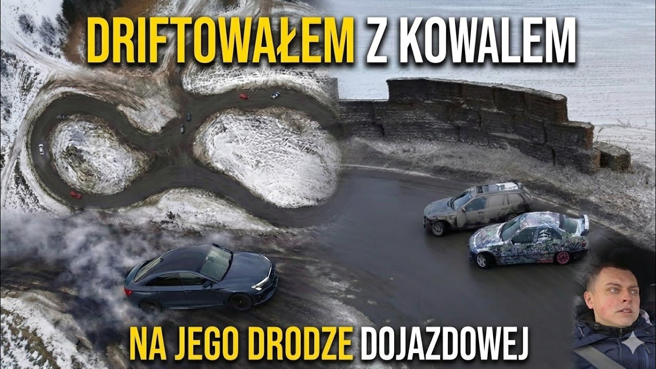 Driftowaliśmy na Drodze Dojazdowej u Kowala | Porsche • Audi RS3 • BMW E46