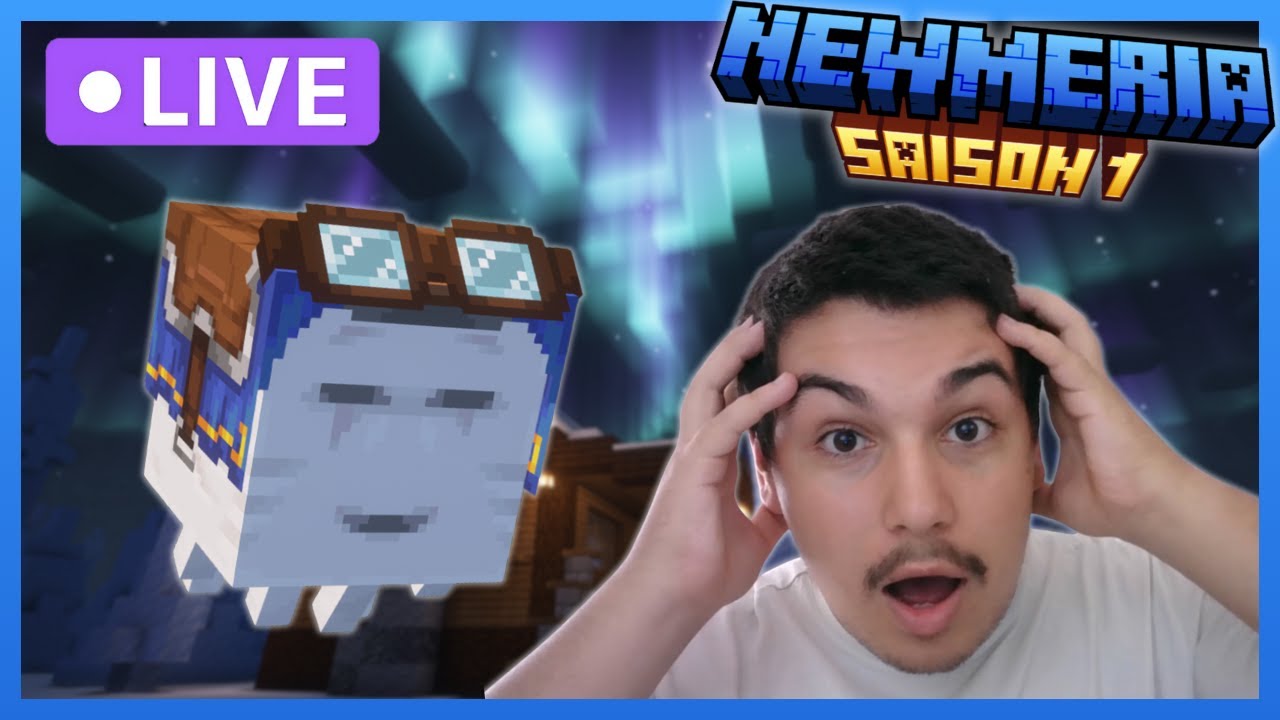ON STREAME PLUS TÔT, ON CONSTRUIT LE CHÂTEAU ! | Minecraft Newmeria Saison 1