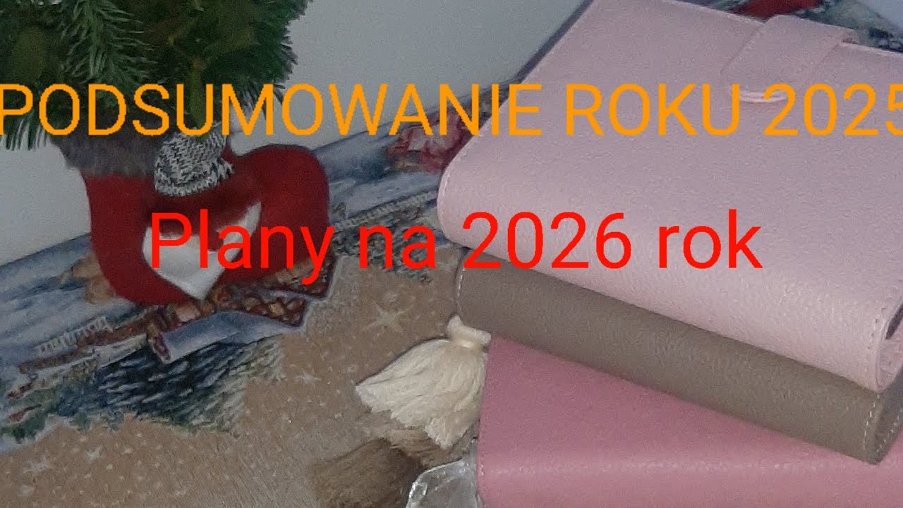 Podsumowanie finansowe roku, plany na przyszły rok, nowości w binderach 