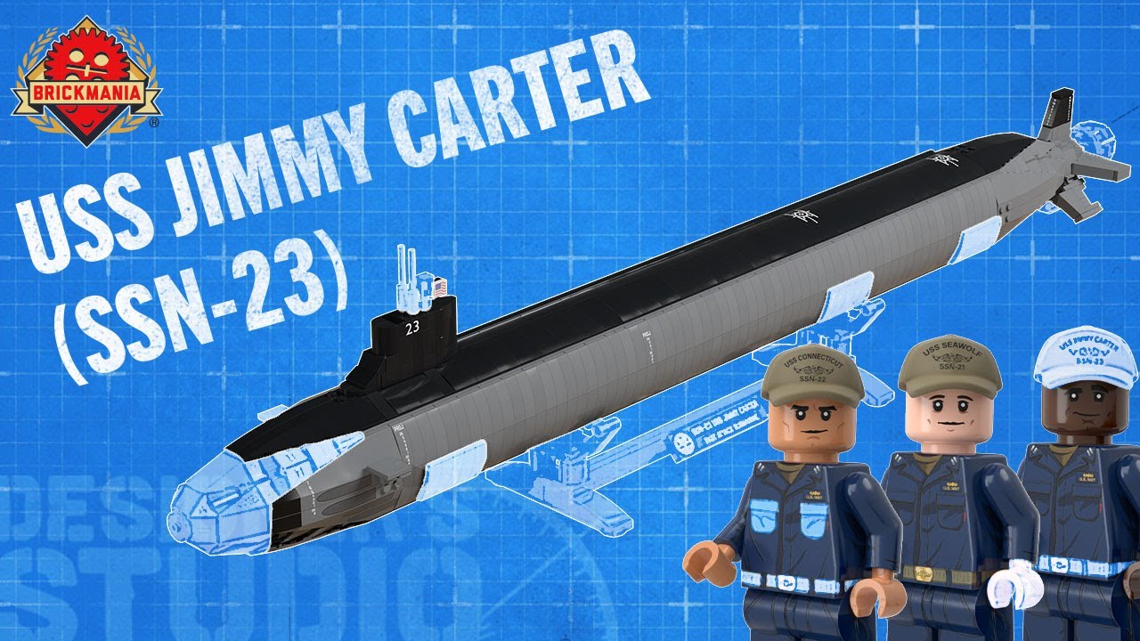 USS Jimmy Carter - Brickmania Designers Studio