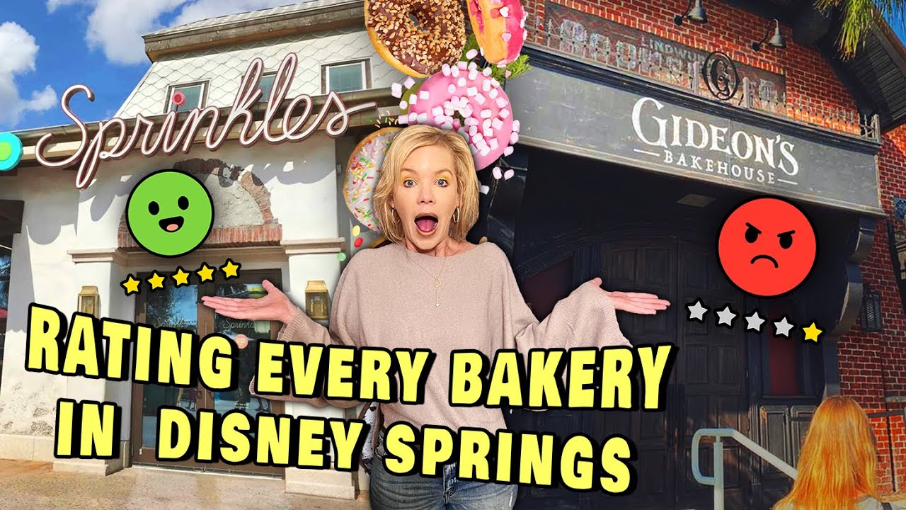 (2023 Disney Springs Food Review) I Tried ALL 5 Bakeries at Disney Springs!