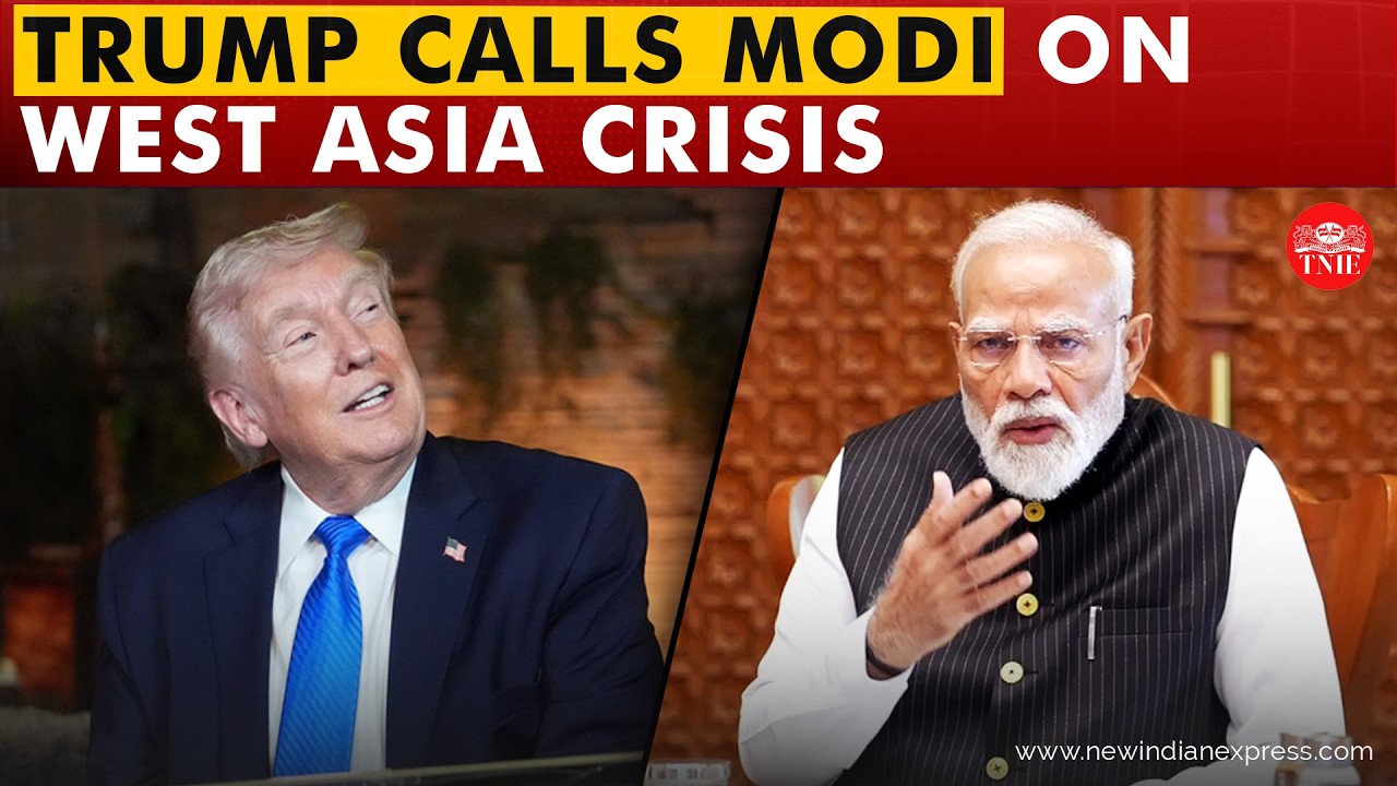 Trump Calls PM Modi on West Asia crisis, India pushes for De-escalation