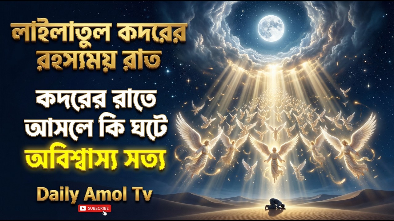 লাইলাতুল কদরের রহস্যময় রাত | কদরের রাতে আসলে কি ঘটে? | Laylatul Qadr এর অবিশ্বাস্য সত্য