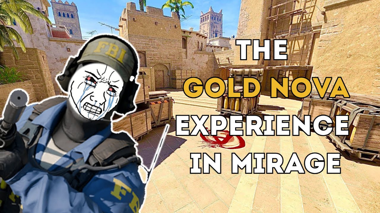 The Gold Nova Experience In Mirage / CS2