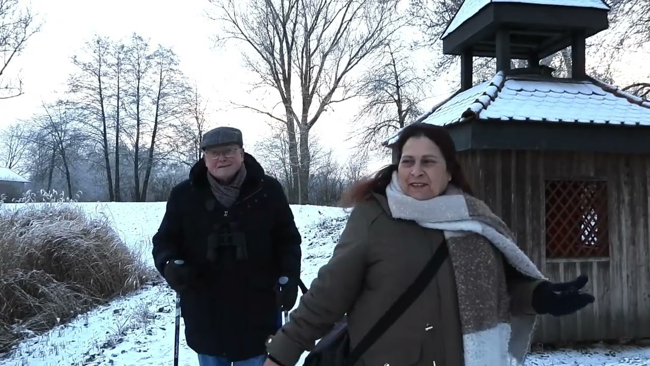 #Winter in Bad #Birnbach #Januar 2026 - Kurpark im #Schnee