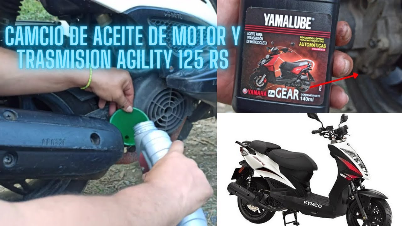 CAMBIO DE ACEITE AGILITY 125 RS