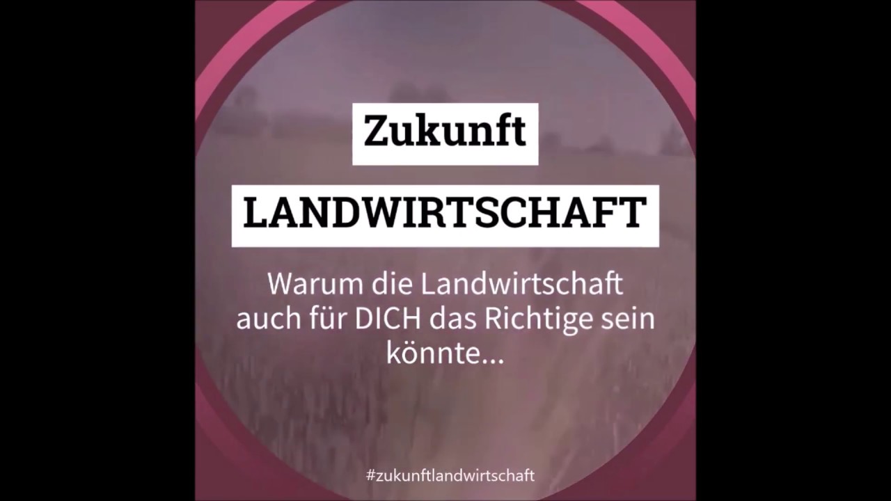 Zukunft Landwirtschaft - Landwirtin Selina liebt es, drau&szlig;en zu arbeiten